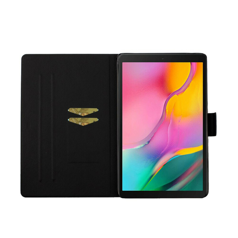 Fodral Samsung Galaxy Tab A 10.1 (2019) Mån och sol träd