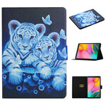 Samsung Galaxy Tab A 10.1 fodral (2019) Tigers