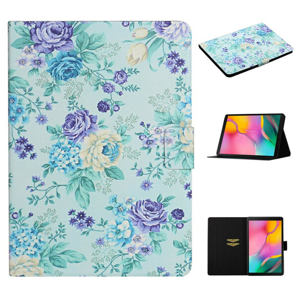 Fodral Samsung Galaxy Tab A 10.1 (2019) Blommor Blommor