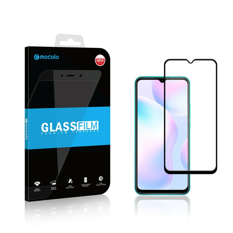 Skydd av härdat glas för Xiaomi Redmi 9A MOCOLO