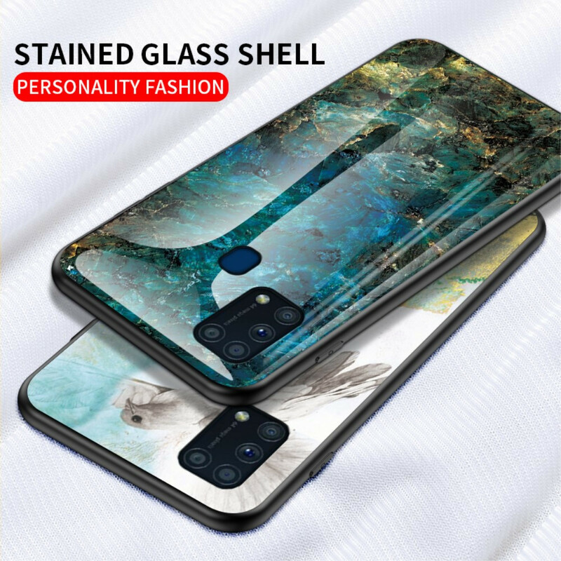 Samsung Galaxy M31 Premium Color Tempered Glass Case