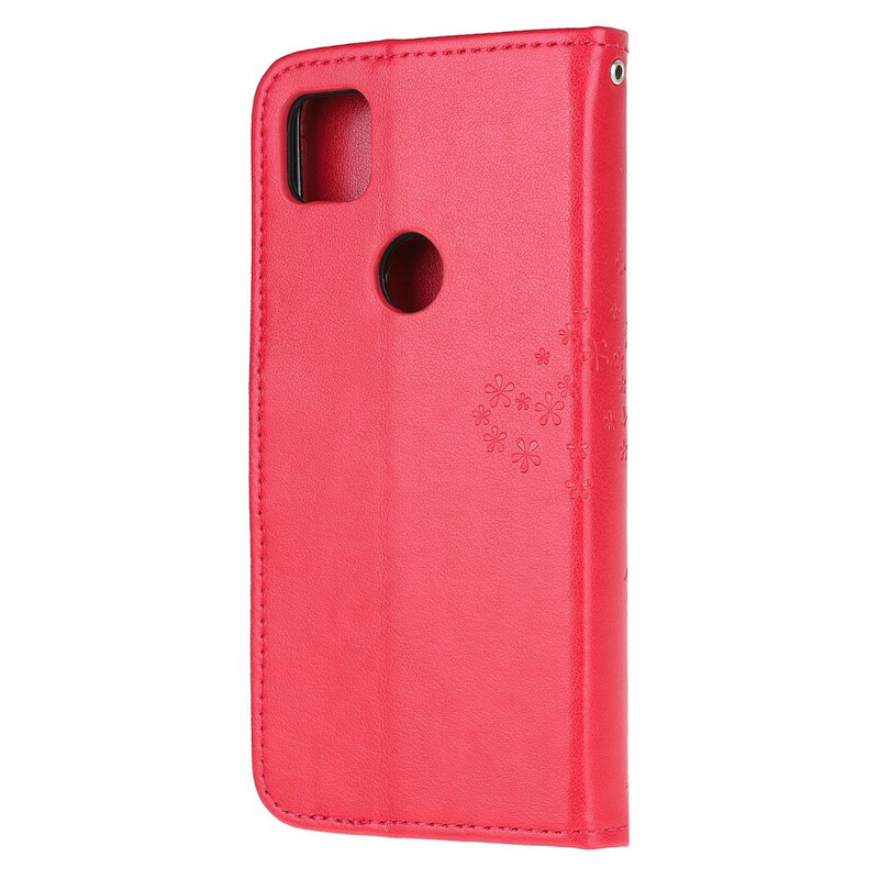 Google Pixel 4a Väska för träd och ugglor