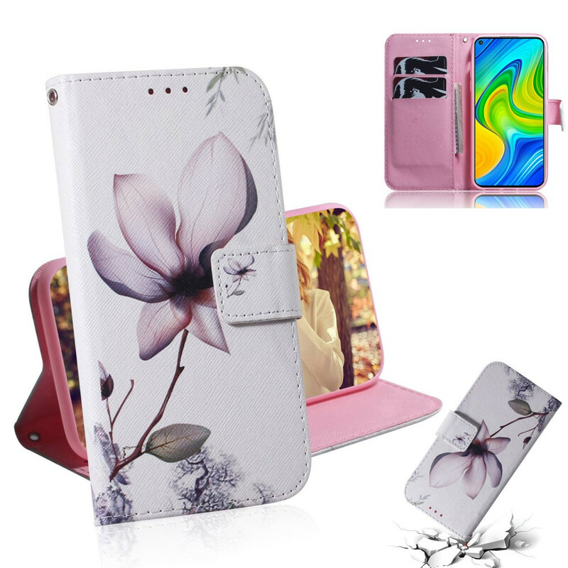 Xiaomi Redmi Note 9 Flower SkalOld Pink