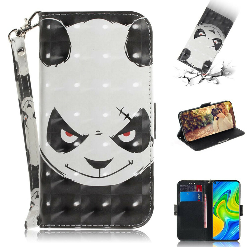 Xiaomi Redmi Note 9 Angry Panda Rem Case