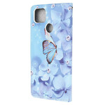 Xiaomi Redmi 9C Diamond Butterfly Rem Case