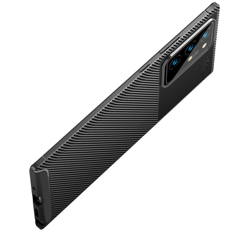 Samsung Galaxy Note 20 Ultraflexibelt kolfiberfodral