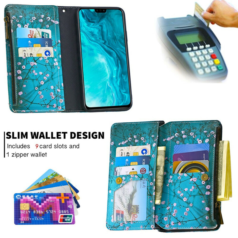 Honor 9X Lite Zipper Pocket Tree