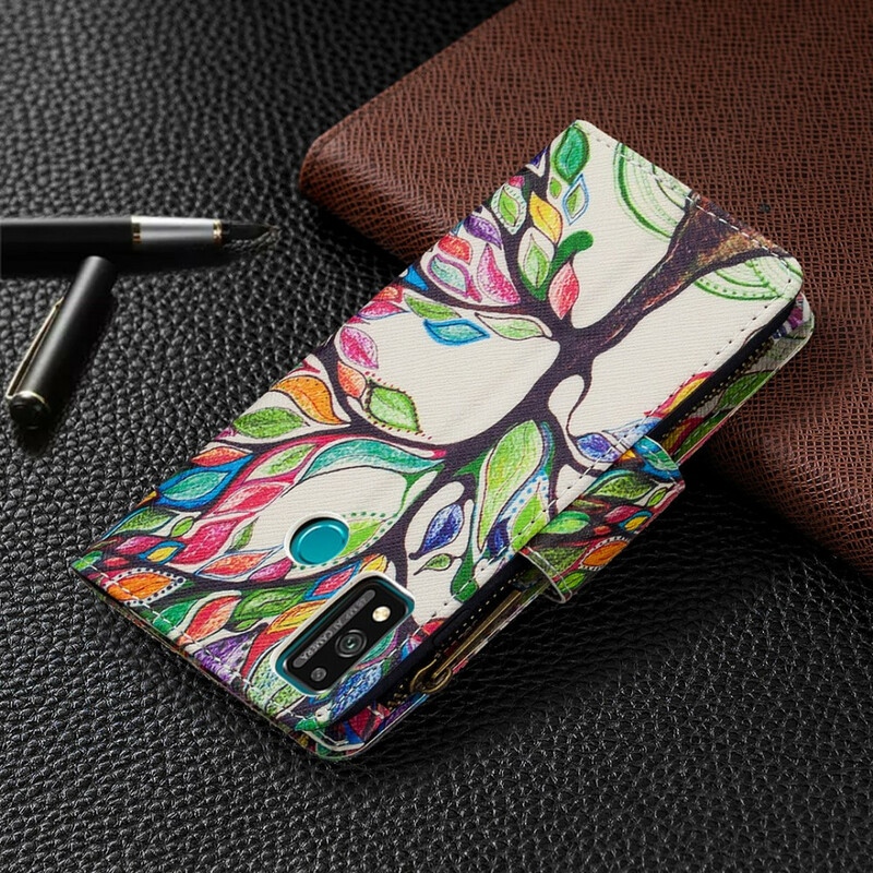 Honor 9X Lite Zipper Pocket Tree