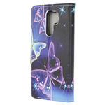 Xiaomi Redmi 9 Neon Butterfly-fodral Xiaomi Redmi 9 Neon Butterfly-fodral