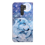 Xiaomi Redmi 9 Moon Wolf fodral