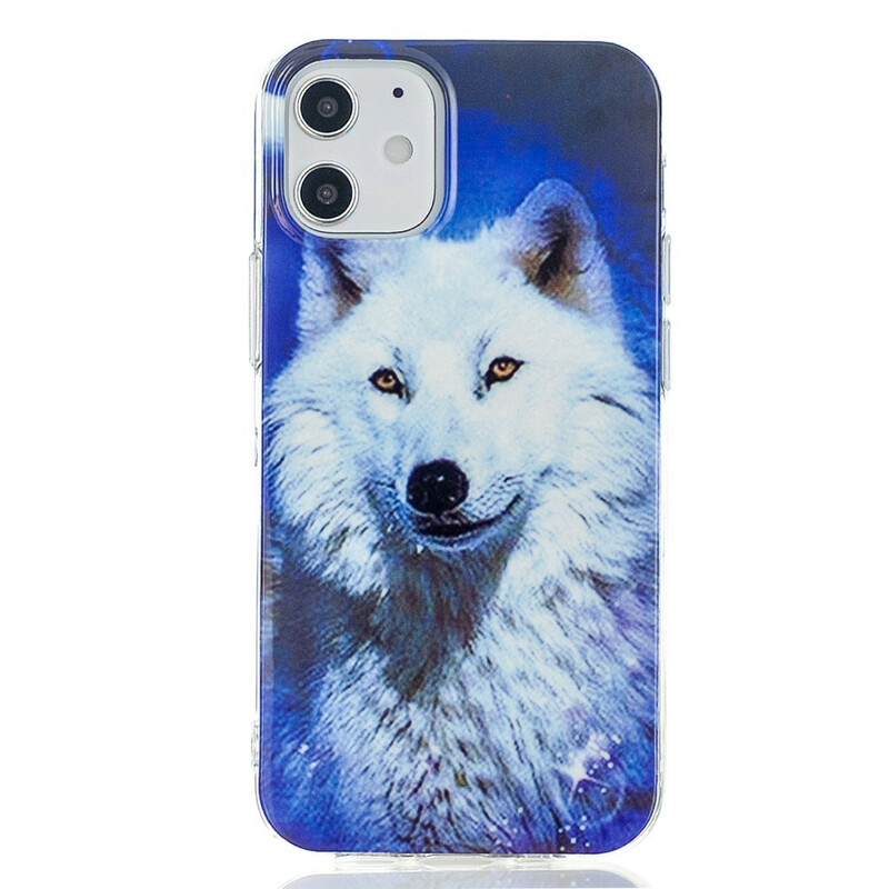 Fodral iPhone 12 Series Wolf Fluorescent