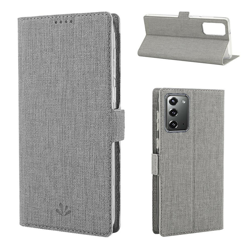 Flip Cover Samsung Galaxy Note 20 texturerat VILI DMX