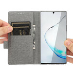 Flip Cover Samsung Galaxy Note 20 texturerat VILI DMX