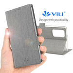 Flip Cover Samsung Galaxy Note 20 texturerat VILI DMX