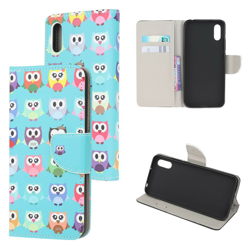 Xaiomi Redmi 9A Multi Owl Case