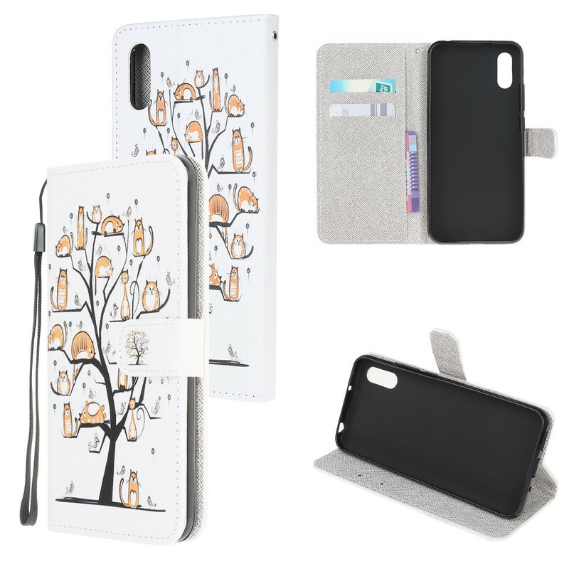 Xiaomi Redmi 9A Funky Cats Rem Case