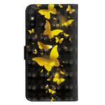 Xiaomi Redmi 9A Yellow Butterfly Case