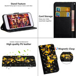 Fodral iPhone 12 Pro Max gula fjärilar