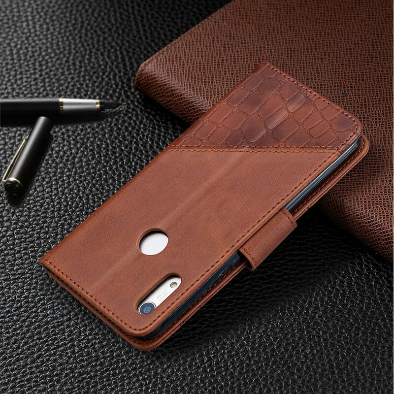 Honor 8A Classic Crocodile Skin Case