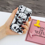 iPhone 12 Max / 12 Pro SkalWarning Fluorescent Skulls