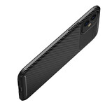 iPhone 12 Max / 12 Pro Flexibelt fodral med kolfiberstruktur