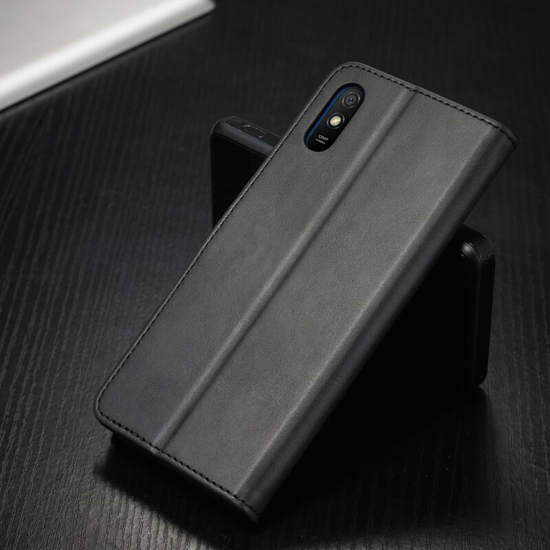 Xiaomi Redmi 9A LC.IMEEKE Fodral med lädereffekt