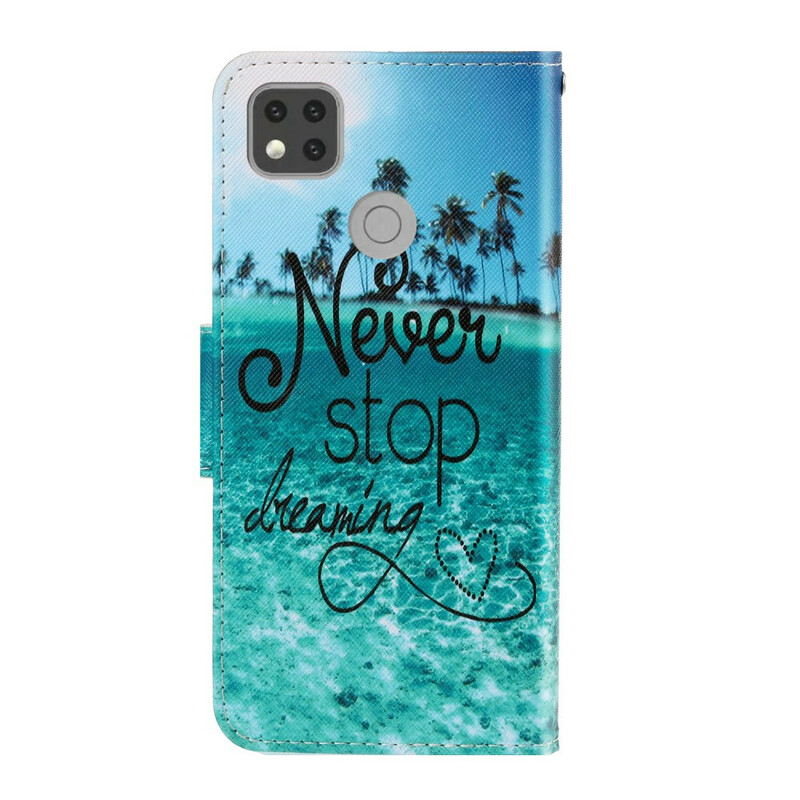 Xiaomi Redmi 9C Never Stop Dreaming Navy Rem Case