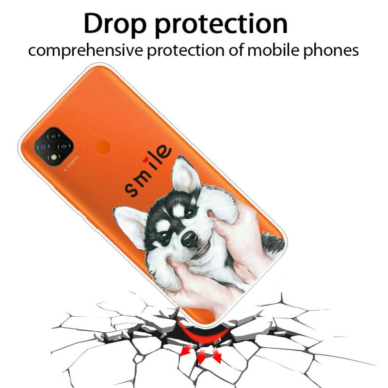 Xiaomi Redmi 9C Smile Dog Case