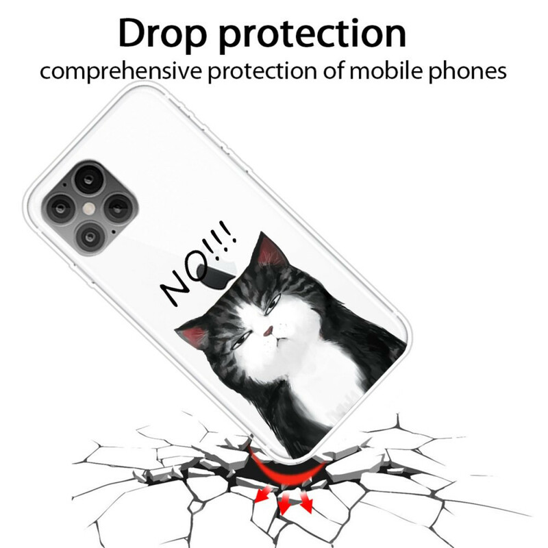 iPhone 12 Pro Max-fodral Katten som säger nej