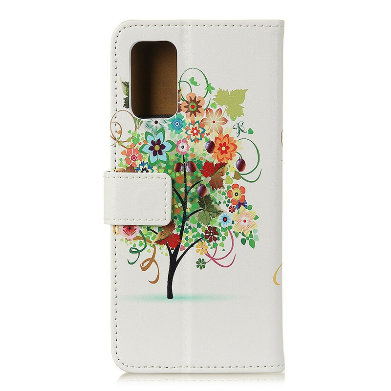 Samsung Galaxy A31 blomma träd fodral