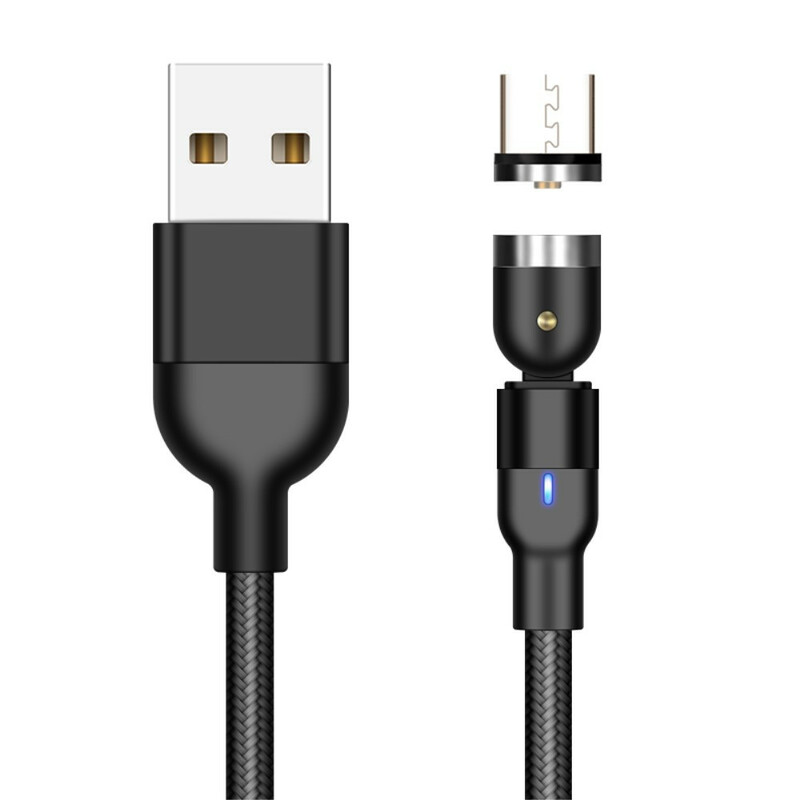 Nylonflätad USB-laddningskabel Micro USB