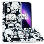 OnePlus NordCaution Skulls Fluorescent Case