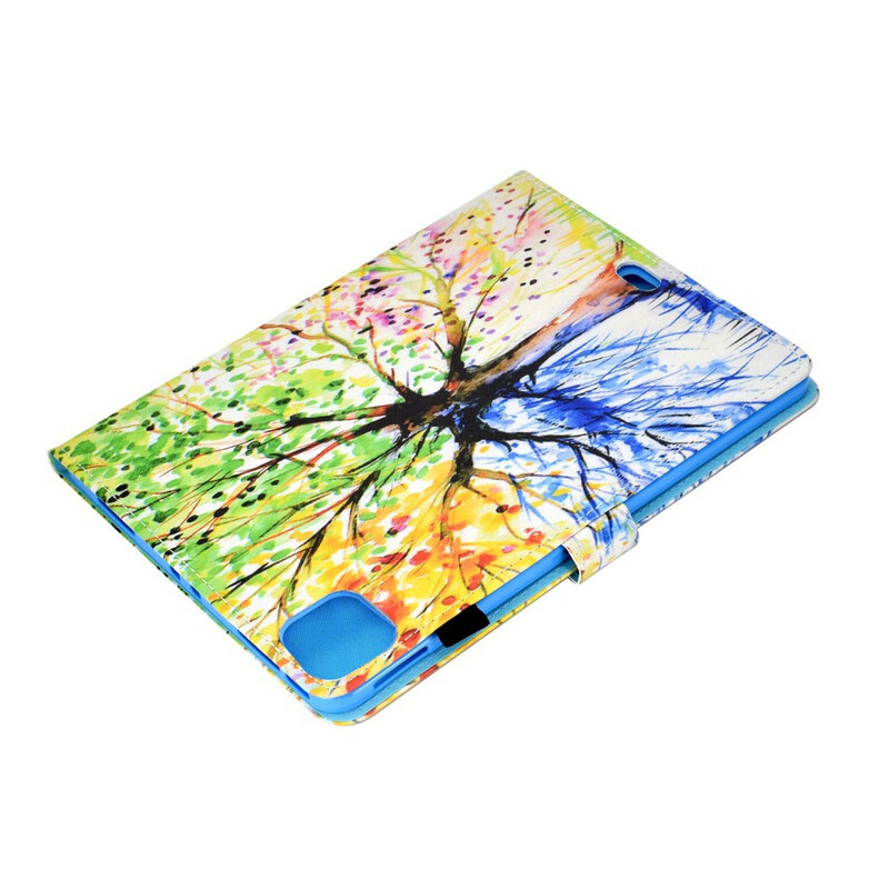 Fodral för iPad Air 10,9" (2020) med akvarellfärg för träd