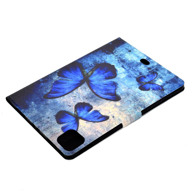 iPad Air Blue Butterflies Case