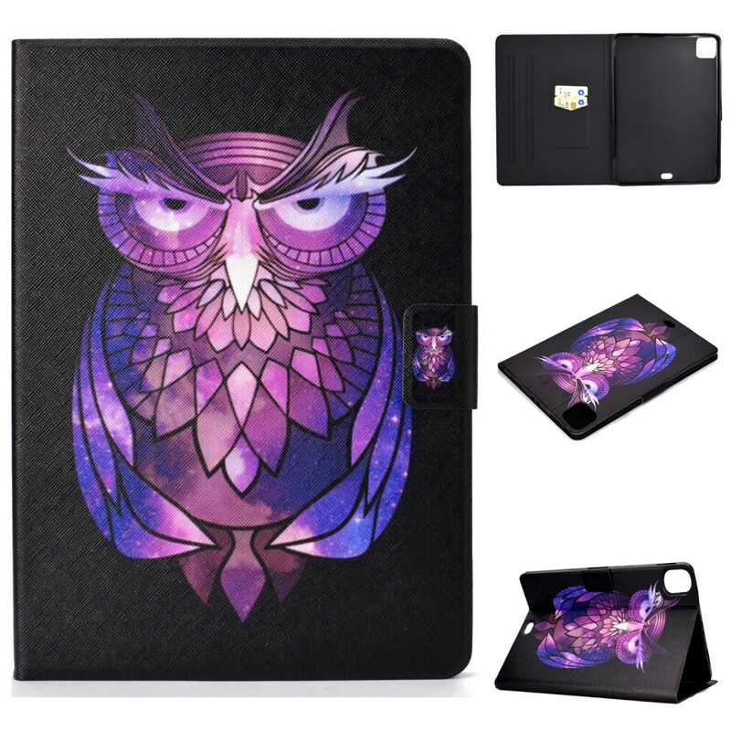 iPad Air 10.9" (2020) fodral Scary Owl