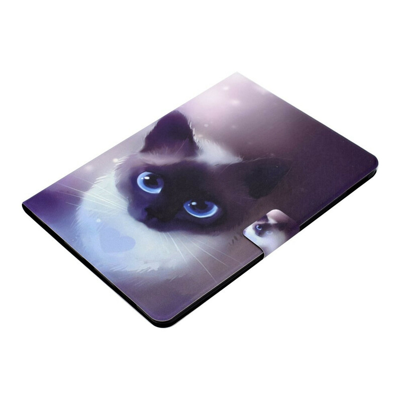 iPad Air 10,9" (2020) Kattfodral med blå ögon