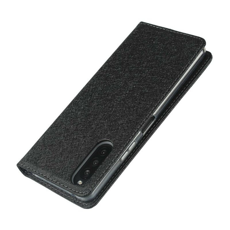 Flip Cover Sony Xperia 10 II Soft Läder Style med rem