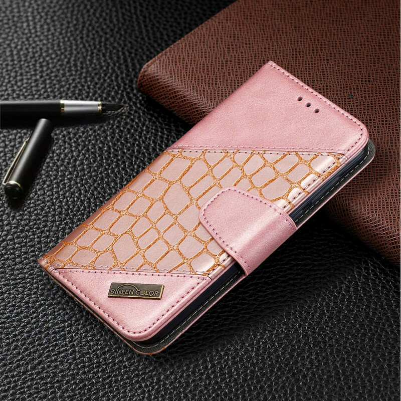 Huawei Y5p Classic Crocodile Skin Case