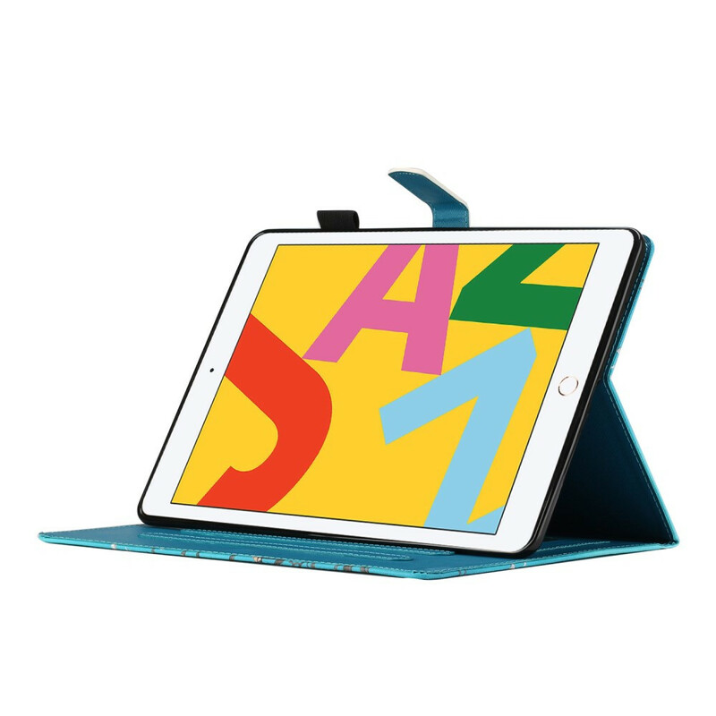 iPad-skydd 10.2" (2020) (2019) / Pro 10.5 " Blommiga grenar