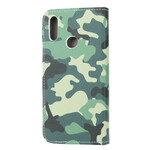 Samsung Galaxy A10s militärfodral i kamouflage