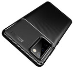 Samsung Galaxy S20 FE Flexibelt fodral med kolfiberstruktur