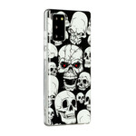 Samsung Galaxy Note 20 Caution Heads Fluorescent Case