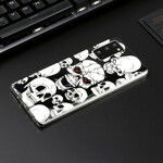 Samsung Galaxy Note 20 Caution Heads Fluorescent Case