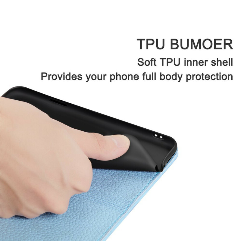 Flip Cover Samsung Galaxy Note 20 Läderkonst Ultra Chic Flip Cover Samsung Galaxy Note 20 Läderkonst Ultra Chic