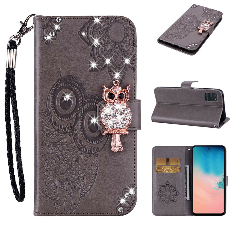 Samsung Galaxy A31 fodral Mandala Uggla och charm