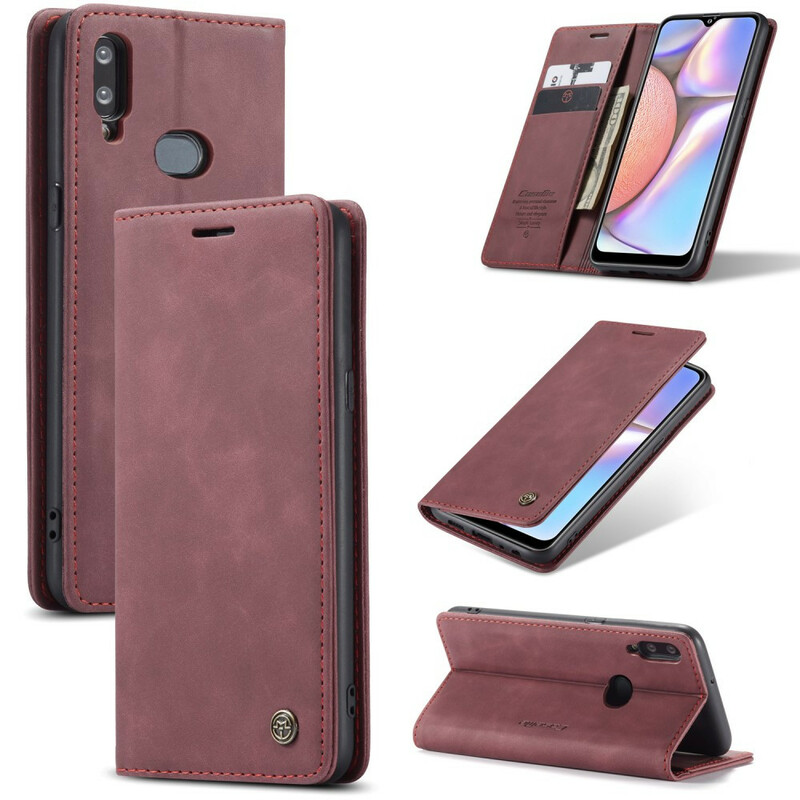 Flip Cover Samsung Galaxy A10s CASEME Lädermaterial