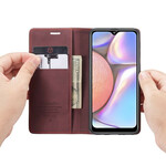 Flip Cover Samsung Galaxy A10s CASEME Lädermaterial