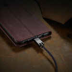 Flip Cover Samsung Galaxy M21 Läderlakan