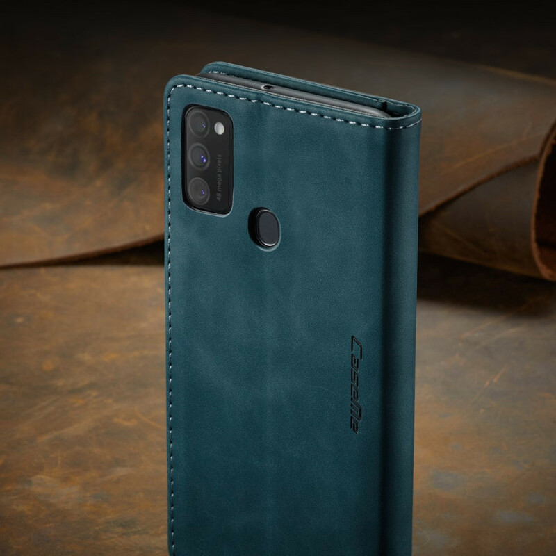 Flip Cover Samsung Galaxy M21 CASEME Lädermaterial