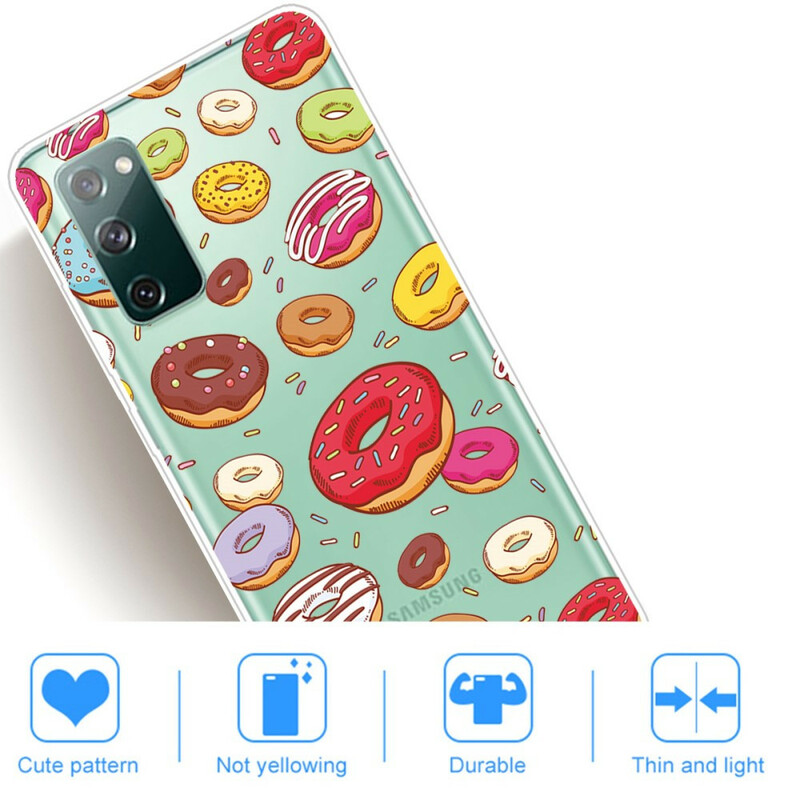 Samsung Galaxy S20 SkalFE love Donuts